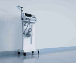 mechanical ventilator in hospital corridor, Mechanical Ventilators Classification Colombia